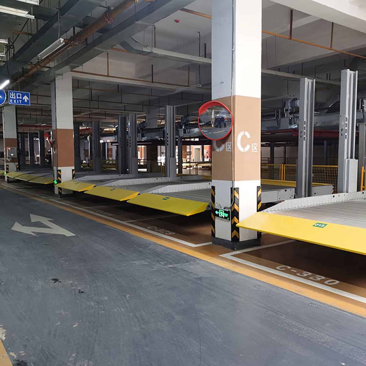 升降橫移機械式停車設備出租